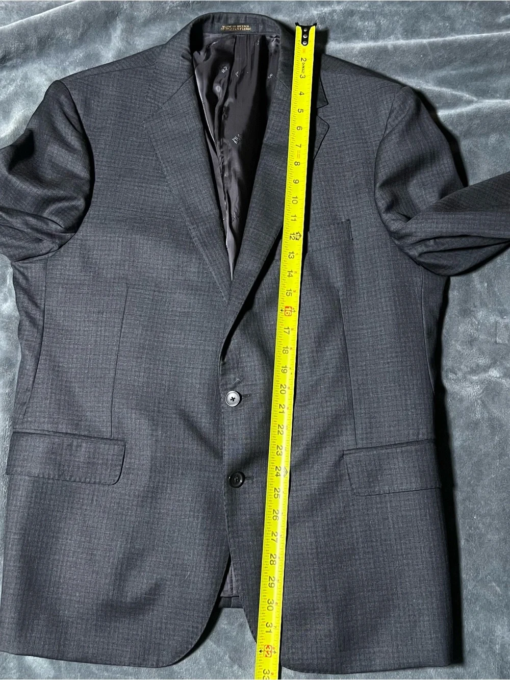 Vitale Barberis Canonico JAB Reserve GlenCheck Soho Slim Fit Wool Men’s 2pc 46R